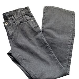 Calvin Klein Black Flare Wide Leg Jeans